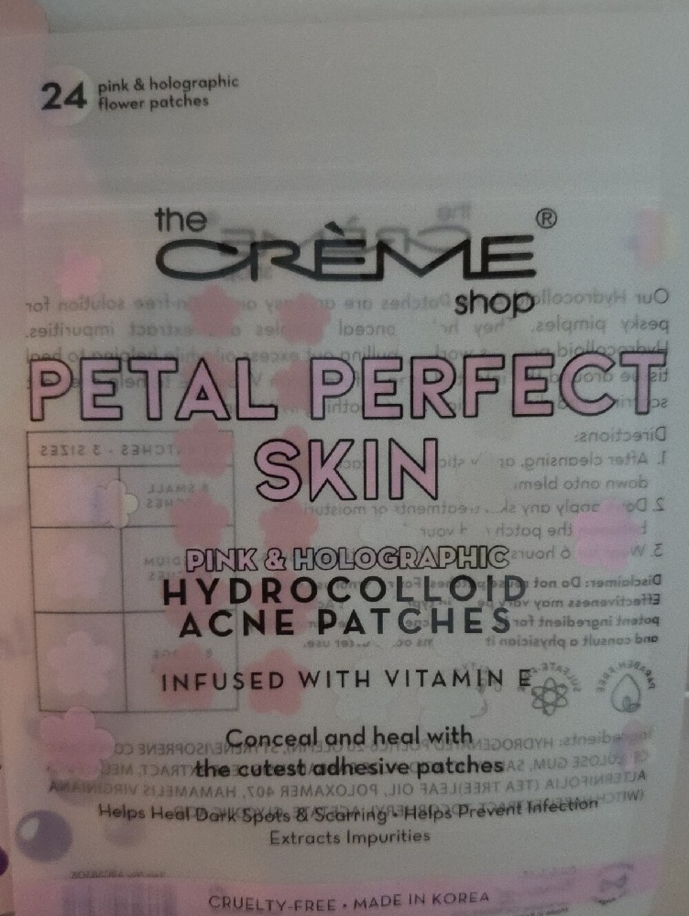 The Crème Shop Plush Heart Spa Headband & 2 Masks & Hydrocolloid Patches - Picture 6 of 7